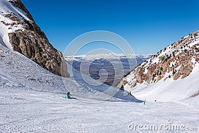 Snowy mountains