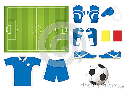 Soccer element set