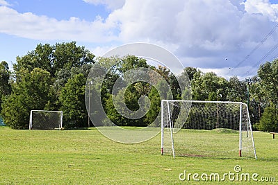 Soccer goal posts