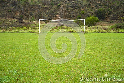 Soccer goal posts