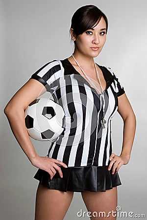 Soccer Referee Girl