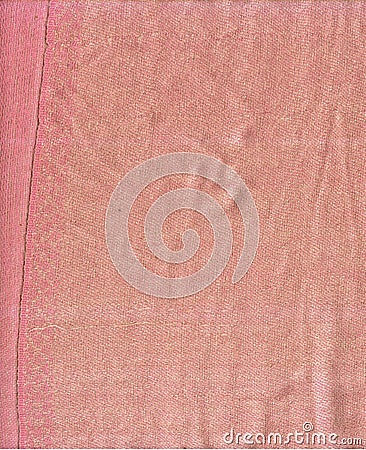 Soft pink fabric texture as background