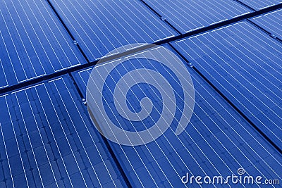 Solar panels background