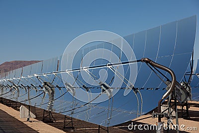 California Mojave Desert Solar Power Plant
