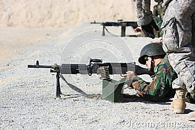 Soldier shooting
