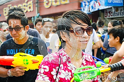 Songkran Festival in Thailand