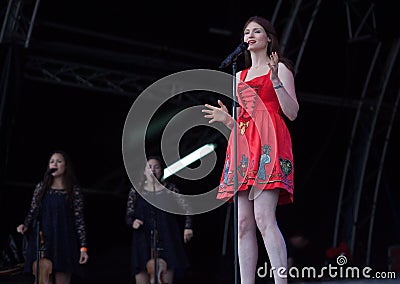 Sophie Ellis Bexter live at the Westport Festival