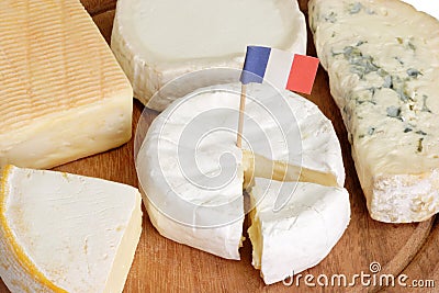 Sorts of french cheese