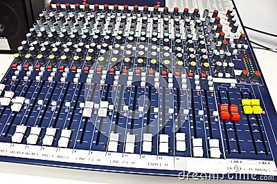 Sound mixer control