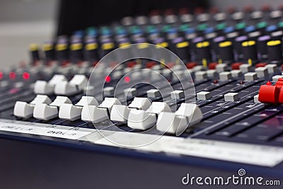 Sound mixer control