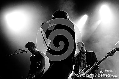 The Sounds (Swedish indie rock revival band) performs at Apolo