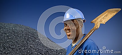 South African or African American miner