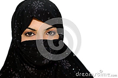 South Asian muslim teenage girl