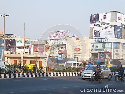 South Extension Market in Delhi