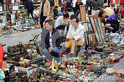 Souvenirs at Beijing Antique Market in Beijing