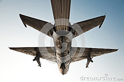 Soviet fighter plane monument