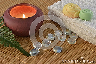 Spa candle concept