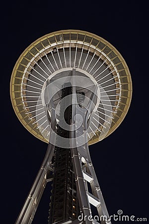 Space Needle Seattle at Night