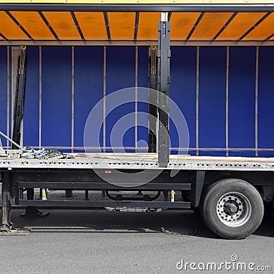 Spacious truck interior