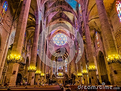 Spain, mallorca, palma, cathedral