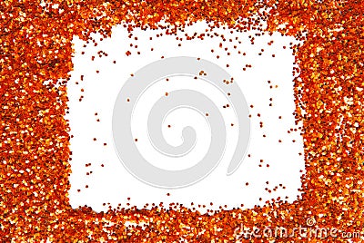 Sparkle glittering frame