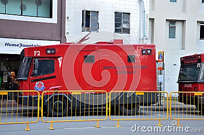 Special Operations Command police control vehicle - Singapore