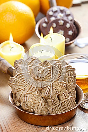 Speculaas is a type of spiced shortcrust biscuit