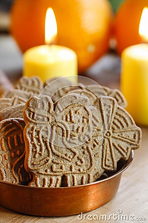 Speculaas is a type of spiced shortcrust biscuit