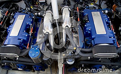 Speed boat engines