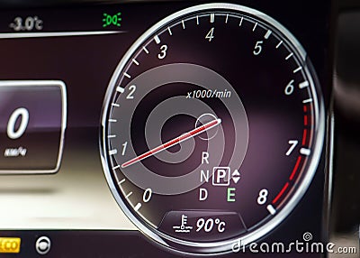 Speed control dashboard