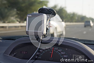 Speeding Car Dashboard