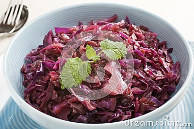 Spiced Red Cabbage with Apple