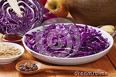 Spiced Red Cabbage Ingredients