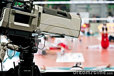 Sport television camera