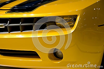 Sports Car Grill and Lights