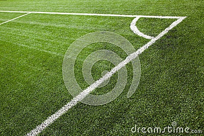 Sports field corner marking