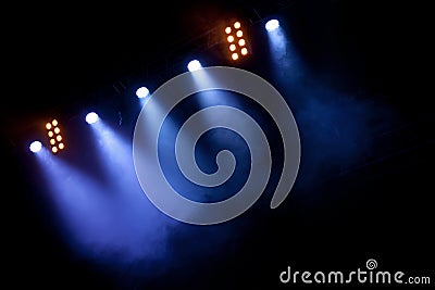 Spotlights at the Stage or Concert