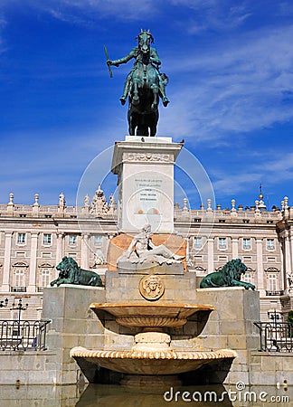 Plaza de Oriente, Madrid, Spain