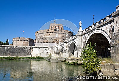 St Angel Castle and bridge