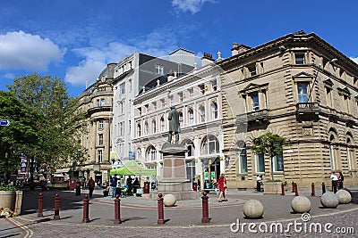 St Anns Square, Manchester city centre, England