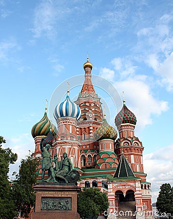 St Basil s cathedral in Red Square, detail