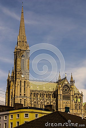 St. Colman s neo-Gothic cathedral in Cobh, South Ireland