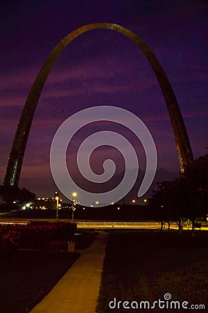 St. Louis Arch at Sunrise