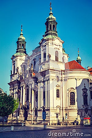 St. Nicholas church at Old Town Square, Prague