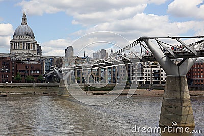 St. Paul s Cathedral and Millennium Bridge