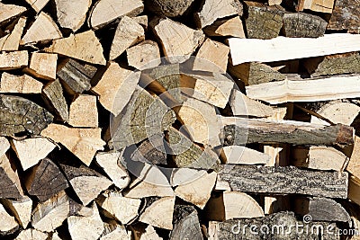 Stacked Firewood