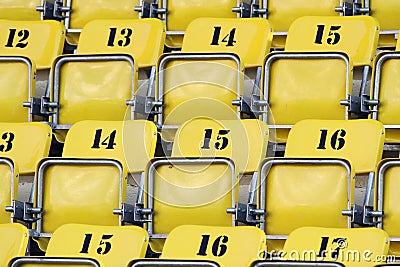 Stadium seats