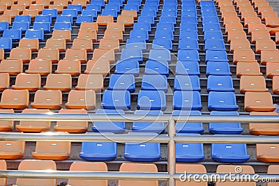 Stadium seats for watch some sport or football