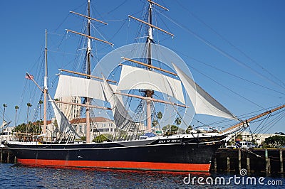 Star of India ship at the harbor