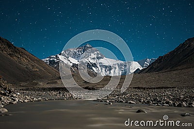 Star over Mt.Everest
